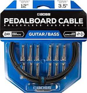 BOSS Solderless Pedalboard Cable Kit, 12 feet (BCK-12)