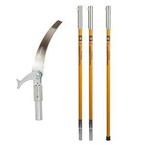 Notch 40207 ポールソーセット、イエロー Notch 40207 Pole Saw Set, Yellow