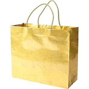 Caspari Antique Gold Large Gift Bag - 4 Bags 7,507円