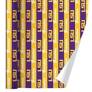 GRAPHICS \u0026 MORE LSU Grandma Gift Wrap Wrapping Paper Rolls