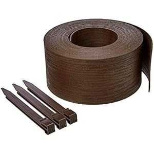 Amazonベーシック ランドスケープエッジングコイル ステーク付き - 5インチ、ブラウン AmazonBasics Landscape Edging Coil with Stakes - 5 Inch, Brown|Glomarket