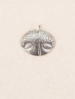 カスタムシルバーペットノーズペンダントキット Precious Metal Prints Custom silver pet nose pendant kit