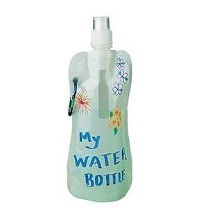 S\u0026S Worldwide Collapsible Water Bottle Craft Kit (Pack of 12)