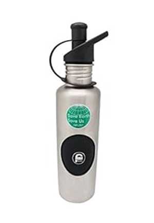 RIPURI AdventurePro Stainless Steel Filter Water Bottle - 27薬局衡オンス, Classic Power Pump, Ideal for Home,Office,Outdoor Activities,Camping,Hiking,Backpacking,Emergency Preparedness, Sports Cap Included.