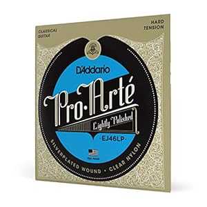 D'Addario EJ46LP Pro-Arte コンポジットクラシックギター弦、ハードテンション D'Addario EJ46LP Pro-Arte Composite Classical Guitar Strings, Hard Tension