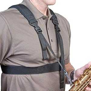 Neotech サックス練習用ハーネス、回転サックスストラップ (2501512) Neotech Sax Practice Harness, Swivel Saxophone Strap (2501512)