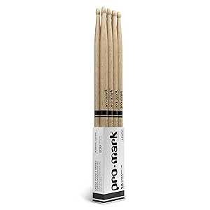 ProMark Classic Attack 2B Shira Kashi Oak Drumsticks, Oval Wood Tip, Buy 3 Pairs Get 1 Free｜Glomarket