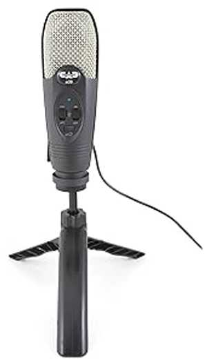 CAD オーディオ USB U39 ラージ ダイアフラム カーディオイド コンデンサー マイク (ヘッドフォン出力付き) CAD Audio USB U39 Large Diaphragm Cardioid Condenser Microphone with Headphone Output