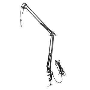 On-Stage MBS5000 Broadcast Mic Boom Arm - Experience Unparalleled Control and Versatility, Professional Boom Arm, Perfect for Podcasting, Broadcasting, and High-Fidelity Voice-Over Recordings OnStage On-Stage MBS5000 Broadcas|Glomarket