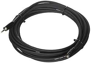 Roland ブラックシリーズ ヘッドフォン延長ケーブル、3.5mm TRS オス - メス、25 フィート Roland Black Series Headphone Extension Cable, 3.5mm TRS Male to Female, 25-Feet