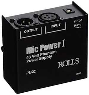 ロールファンタム電源アダプター (PB23) rolls Phantom Power Adapter (PB23)