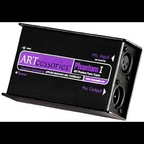 ART Phantom I 48V ファントムマイク電源 ART Phantom I 48V Phantom Microphone Power Supply