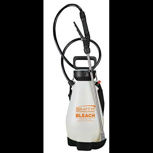 Smith Performance Sprayers 190447 2 gal漂白剤吹き付ける、労働者階級向け菌類の取っぱらう、脱脂、洗い濯ぎ Smith Performance Sprayers 190447 2 Gallon Bleach Sprayer for Pros Removing Mold, Degreasing or Cleaning