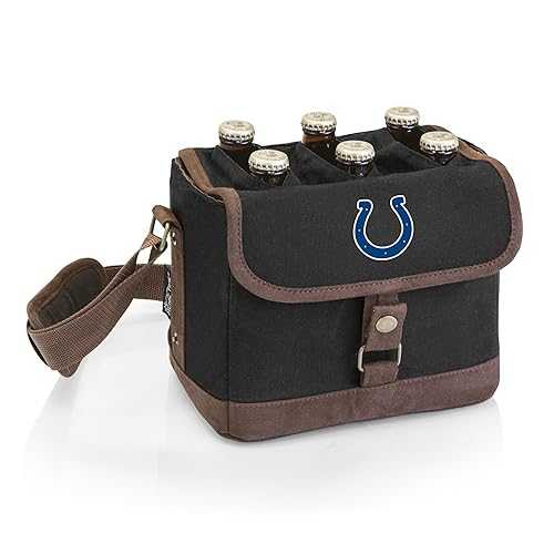 PICNIC TIME Indianapolis Colts Beer Caddy Cooler Tote with Opener