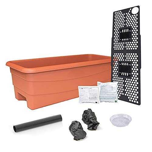 EarthBox 80605.01 ジュニアガーデンキット、スタンダード、テラコッタ EarthBox 80605.01 Junior Garden Kit, Standard, Terracotta