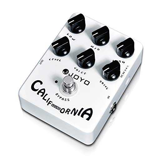 JOYO California Sound Effect Pedal get Natural & Focused Rock Tones Bluesbreaker-style Overload or Plexi\'s Roar, Simulate Amplifier MKII (JF-15)