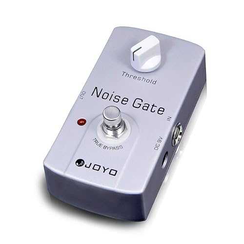 JOYO Noise Gate Effect Pedal Reduces Extra Noise from Signal for Electric Guitar Pedals - True Bypass (JF-31)