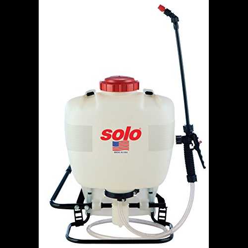 Solo 425 4 gal 専門的 弁 うしろ側風呂敷き包み 吹きつける、最大限度 90 psi までの惜しみ無い翦断応力活動の領域 Solo 425 4-Gallon Professional Piston Backpack Sprayer, Wide Pressure Range up to 90 psi その他-インテリア・寝具・収納
