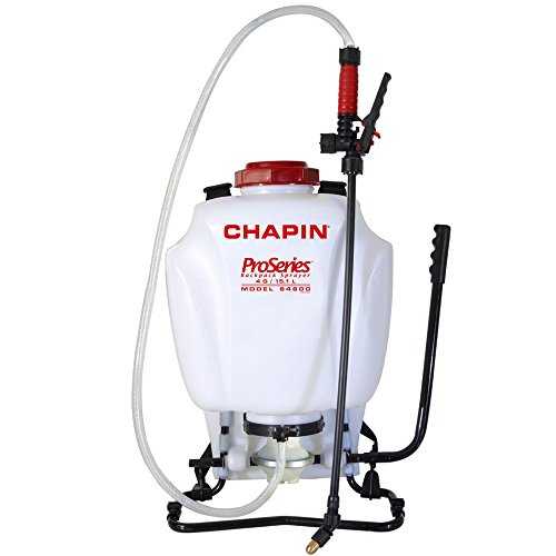 Chapin 64800 4 gal ProSeries 流動物および水和剤ダイヤフラム 揚水機 うしろ側容器に並べる噴霧器、積み肥、除草剤、殺虫剤用、4 gal (噴霧器 1 台/包み) Chapin International Chapin 64800 4-Gallon ProSeries Liquid and Wettable Powder Diaph