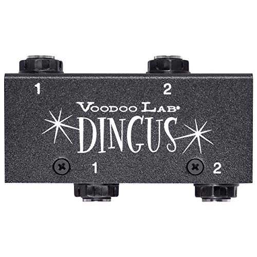 Voodoo Lab Dingus Dingbat ペダルボード用デュアル クォーター インチ フィードスルー Voodoo Lab Dingus Dual Quarter Inch Feed-Thru for Dingbat Pedalboards