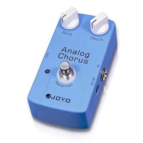 JOYO Chorus Pedal Circuit-Chorus BBD and Extensive Chorus Effect for Electric Guitar - True Bypass (\\\