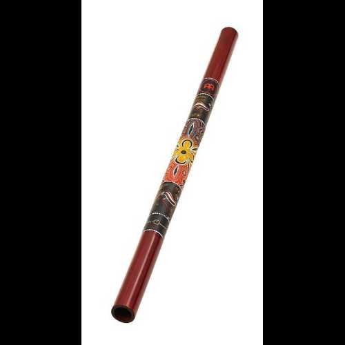 ディジュリドゥ、竹、赤のデザイン Meinl Didgeridoo, Bamboo, Red Design