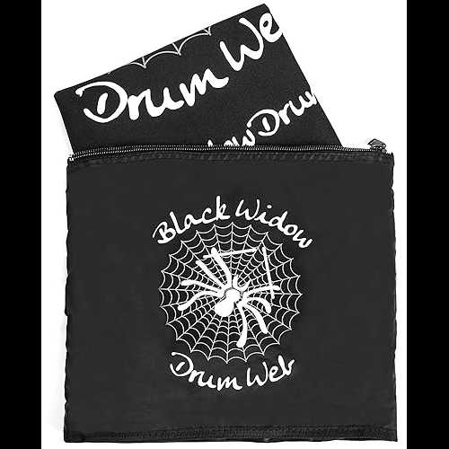 ブラックウィドウドラムウェブアンカードラムマット、究極のドラムマット Black Widow Drum Web Anchoring Drum Mat, The Ultimate Drum Mat｜Glomarket 8,436円