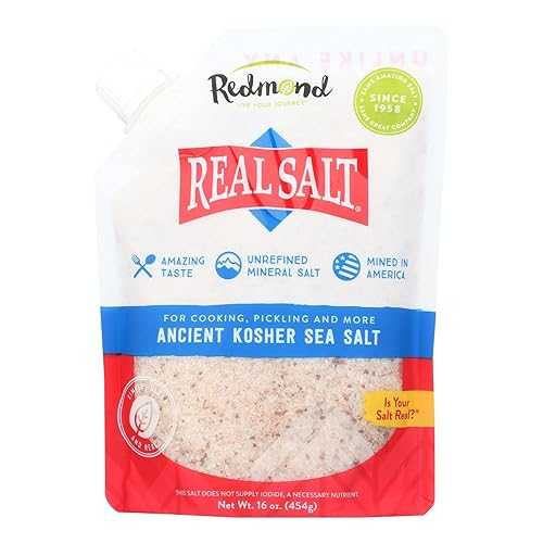 リアル ソルト グルメ コーシャ シー ソルト - 16 オンス - 6 個入りケース Real Salt Gourmet Kosher Sea Salt - 16 oz - Case of 6 13,953円