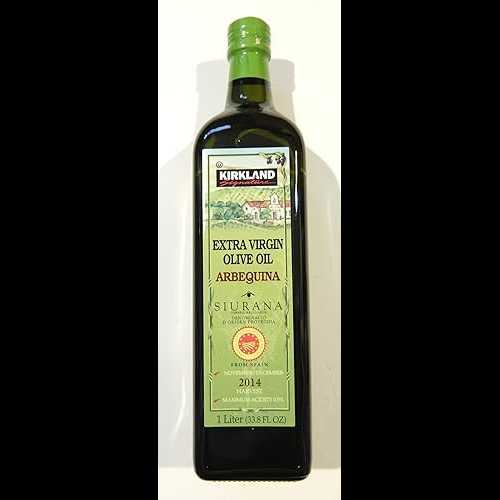 カークランド シグネチャー エクストラ バージン オリーブ オイル アルベキーナ (33.8 液量オンス) Kirkland Signature Extra Virgin Olive Oil Arbequina (33.8 fl oz)