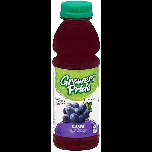 Floridas Natural Growers Pride Grape Cocktail Juice, 14 Fluid Ounce - 12 per case.|Glomarket