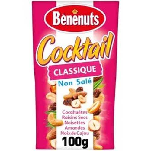Benenuts Cocktail Non Sal・・ 100g (Benenuts Unsalted Cocktail 100g)
