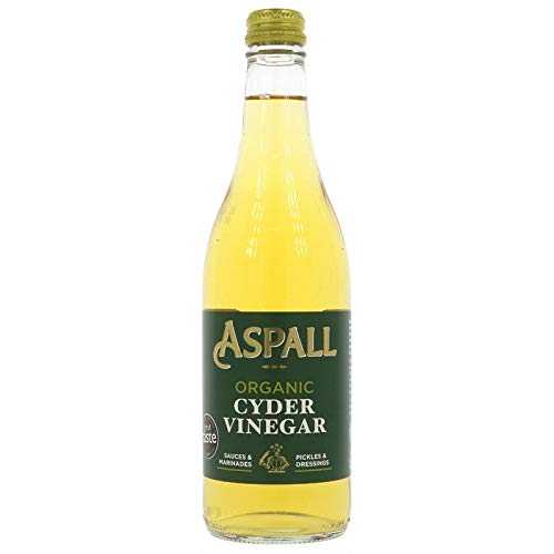 Aspall Cyder Vinegar - オーガニック 500ml (6 個パック) Aspall Cyder Vinegar - organic 500ml (Pack of 6)
