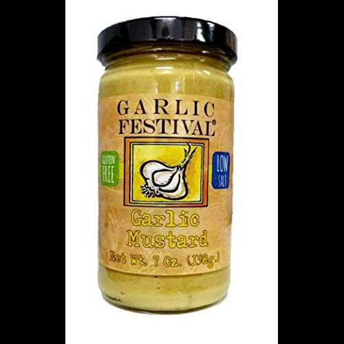 ガーリックフェスティバルフーズ ガーリックマスタード 7オンス Garlic Festival Foods Garlic Mustard 7oz.
