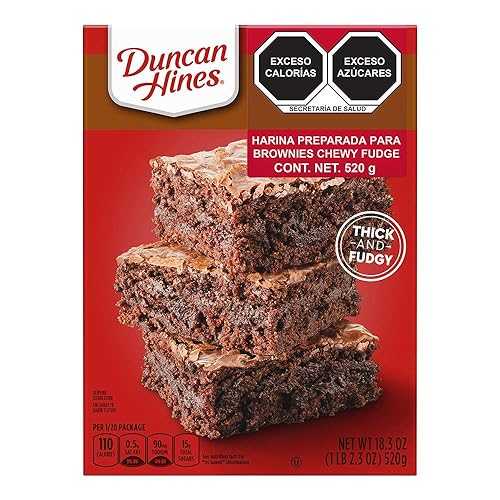 Duncan Hines Chewy Fudge Brownie Mix 19.95 oz (Pack of 12)