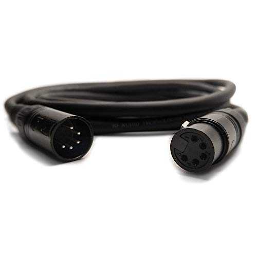 IO-DMX5-10-P プロフェッショナル 5 ピン DMX 10 フィート ケーブル Io Audio Technologies IO-DMX5-10-P Professional 5-Pin DMX 10ft Cable|Glomarket