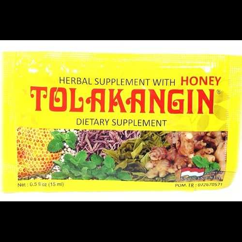 Tolak Angin 栄養補助食品 (蜂蜜入りハーブサプリメント) (240 個パック) Sido Muncul Tolak Angin Dietary Supplement (Herbal Supplement with Honey) (Pack of 240)