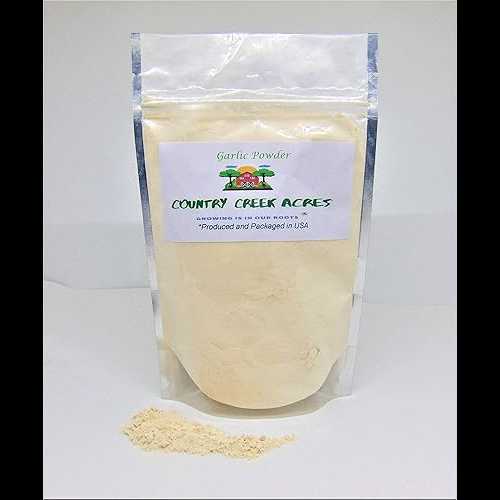 3 Lbs Garlic Powder - Dehydrated garlic used in cooking for flavor enhancement. - Country Creek LLC COUNTRY CREEK ACRES GROWING IS IN OUR ROOTS 3 Lbs Garlic Powder - Dehydrated garlic used in cooking for flavor enhance｜Glomarket 10,259円