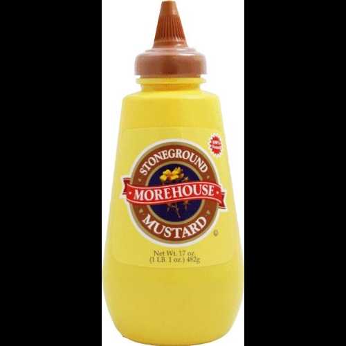 Morehouse オーガニック ストーングラウンド マスタード - 1 ガロン Morehouse Organic Stoneground Mustard - 1 Gallon