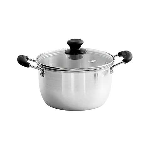 Imusa Caldero Aluminum Pot, 8 quart, Silver|Glomarket
