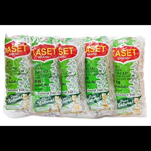 カセット豆糸春雨 1.41 オンス (40 G) x 10 タイ産 BIG パック Kaset Bean Thread Glass Noodles 1.41 Oz (40 G) x 10 From Thailand BIG PACK画像
