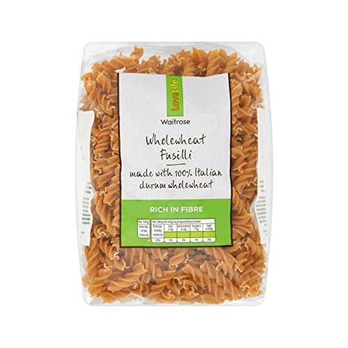 全粒フジッリ ウェイトローズ ラブ ライフ 500g Wholewheat Fusilli Waitrose Love Life 500g