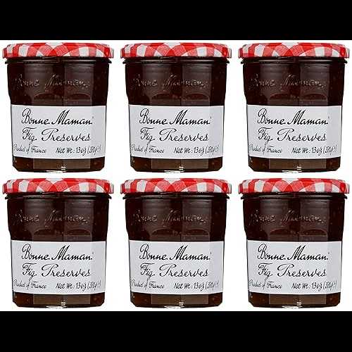 Bonne Maman Fig Preserves, 13 Ounce (Pack of 6)