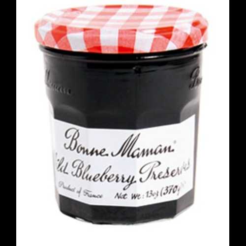 ボンヌ ママン プリザーブ、ブルーベリー、13 オンス (4 個パック) Bonne Maman Preserve, Blueberry, 13 Ounce (Pack of 4)