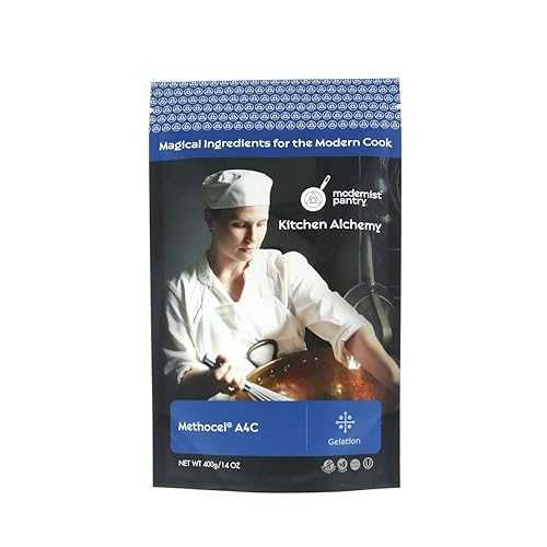 Modernist Pantry Methylcellulose - Methocel A4C ? Non-GMO Vegan OU Kosher Certified - 400g/14oz
