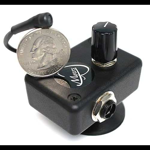 マイヤーズピックアップによる柔軟なマイクログースネックを備えたアコースティックギターピックアップ Acoustic Guitar Pickup with Flexible Micro-Gooseneck by Myers Pickups
