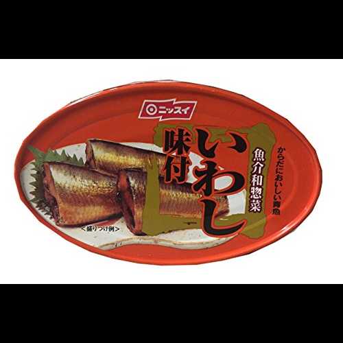 ニッスイ いわし甘口醤油缶詰 3.52オンス (3パック) Nissui Canned Sardine in Sweet Soy Sauce 3.52 oz (3 Pack)