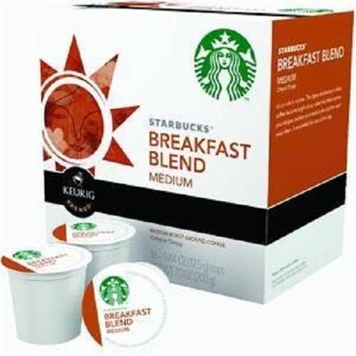 スターバックス ブレックファスト ブレンド K カップ (キューリグ ブルワーズ用)、160 個 Starbucks Breakfast Blend K-Cup for Keurig Brewers, 160 Count