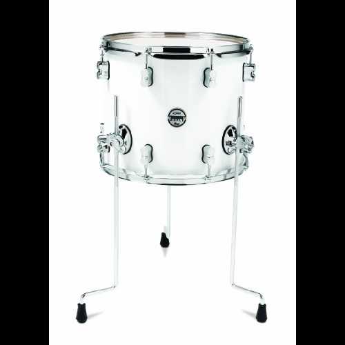 Pacific Drums PDCM1214TTPW 12 x 14 インチ フロアタム (クローム ハードウェア付き) - パールセント ホワイト Pacific Drums PDCM1214TTPW 12 x 14 Inches Floor Tom with Chrome Hardware - Pearlescent White