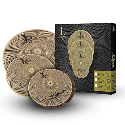 Zildjian L80 ローボリューム 13/14/18 シンバルセット Avedis Zildjian Company Zildjian L80 Low Volume 13/14/18 Cymbal Set