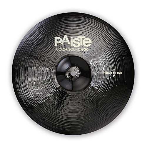 Paiste Colorsound 900 ヘビー ハイハット シンバル ブラック 14 インチ ペア Paiste Colorsound 900 Heavy Hi Hat Cymbal Black 14 in. Pair